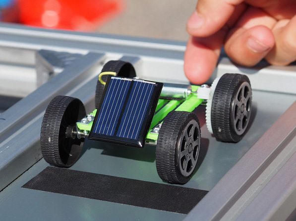 IMT’s Solar Race Car at the KIT Open Day 2017