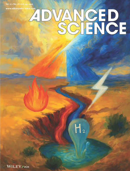 Picture of the front cover paper advanced science